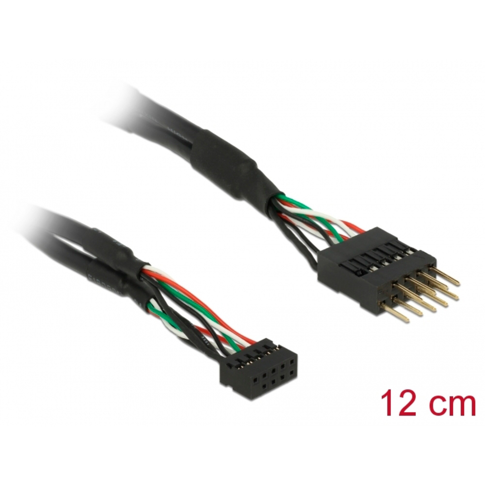 DeLOCK Kabel USB 2.0 Kabel, 10 Pin Header Buchse > 10 Pin Header Stecker