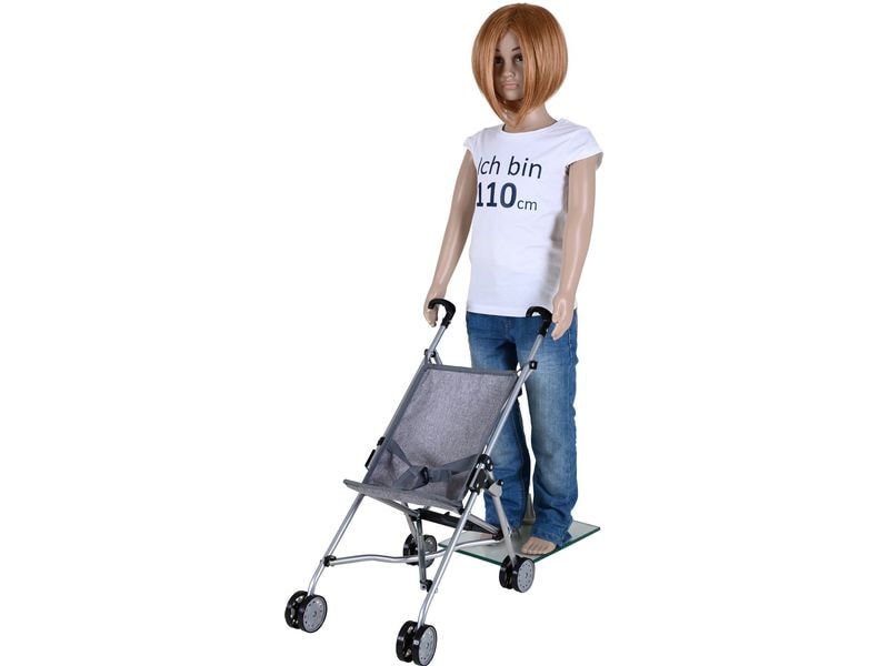 Knorrtoys Puppenbuggy Sim Grau Puppenwagen
