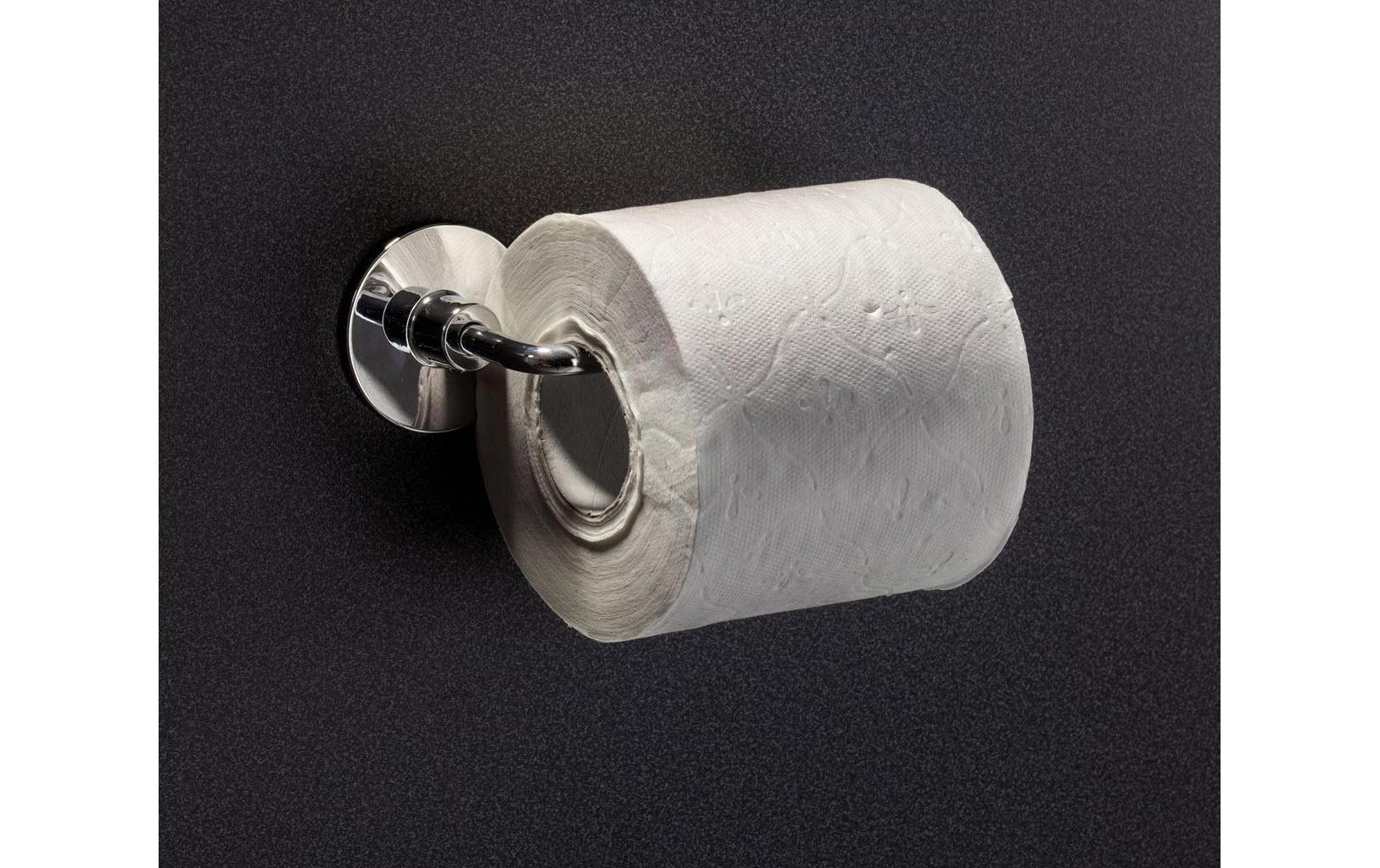 Toilettenpapierhalter Easy ChromWC-Papierhalter ohne Deckel