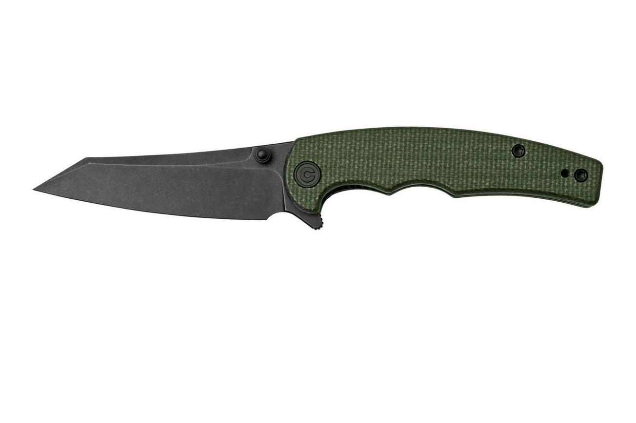Civivi P87 Folder C21043-3 Green Micarta, zakmes