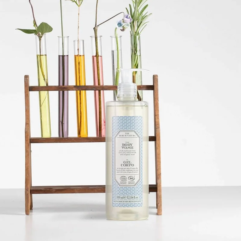 GFL - Gel douche - The Rerum Natura - 380ml - x18 - Non rechargeable