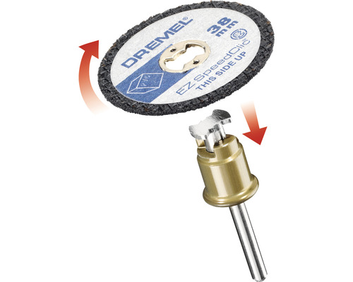 Dremel EZ SpeedClic: 38 mm kunststof snijschijven (SC476) 5-pack