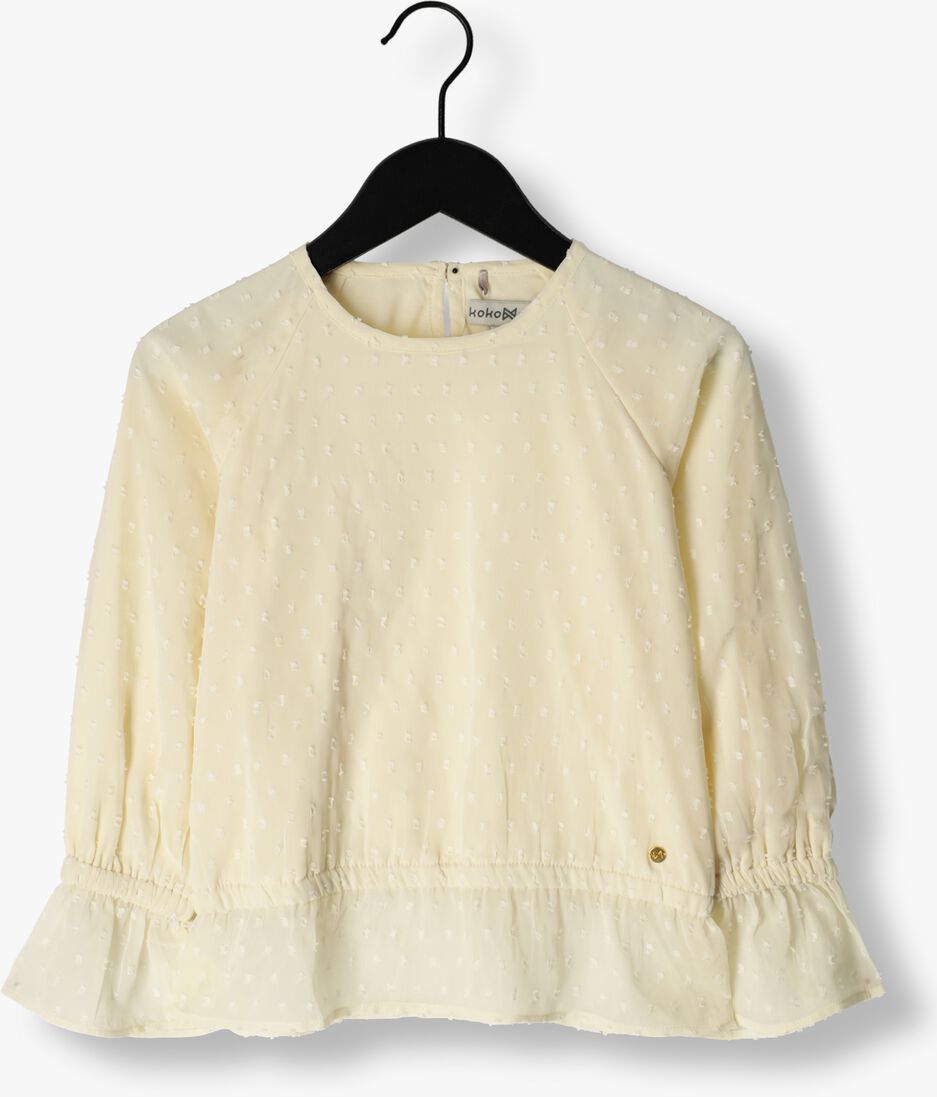 KOKO NOKO witte koko noko blouse s48935