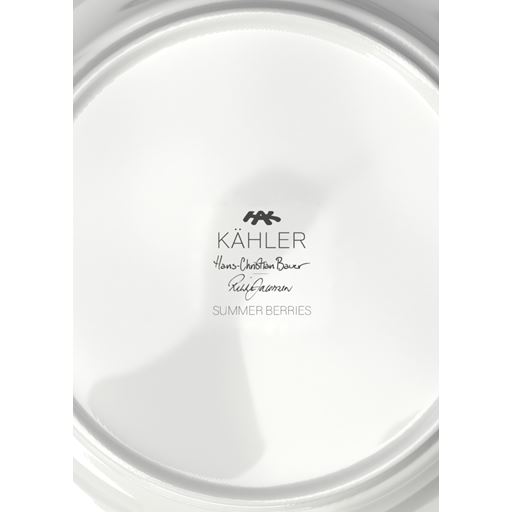 Kähler Hammershøi Summer Frokosttallerken, Forglemmigej, Ø22cm