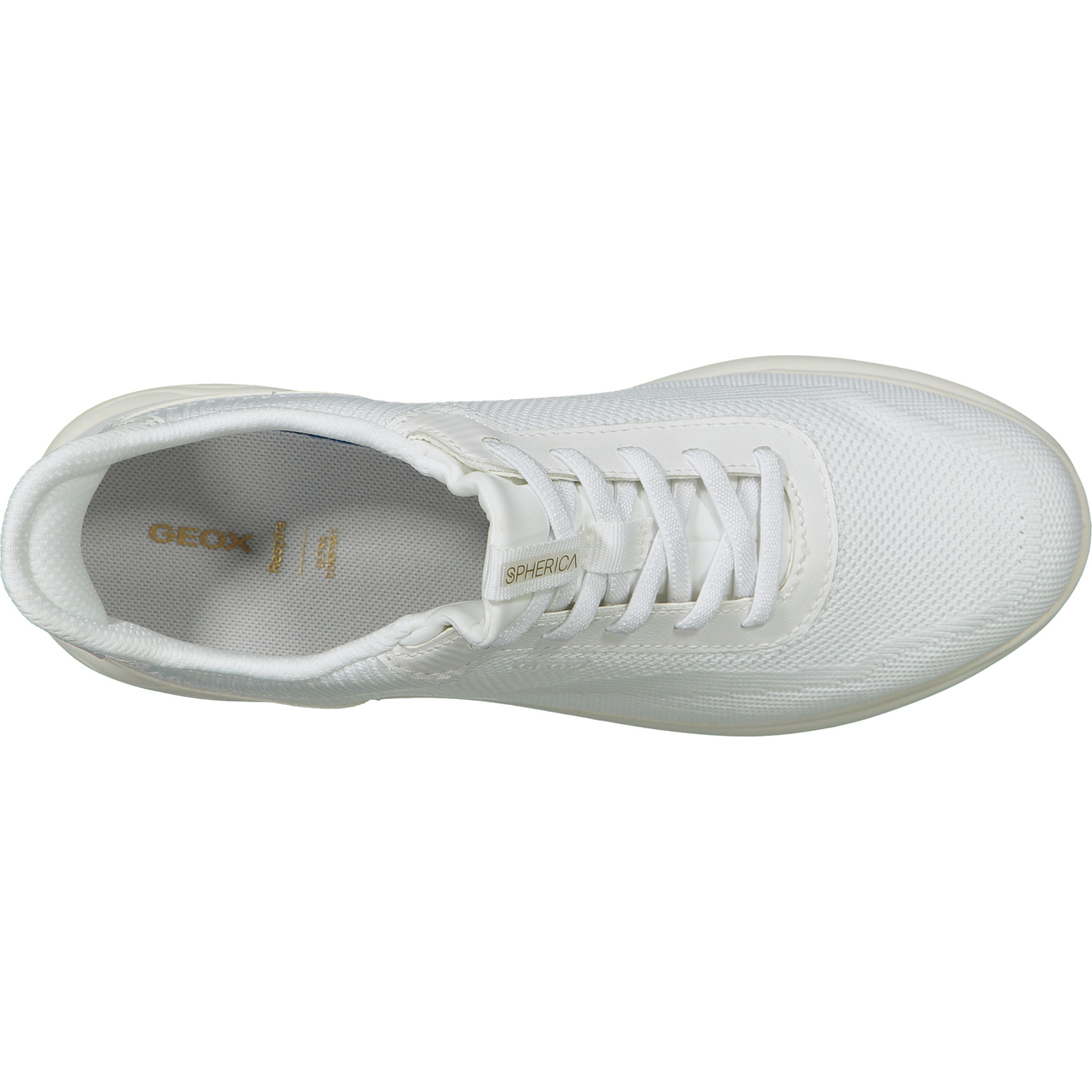 Geox Damen-Sneaker Shercia Plus weiss, 39