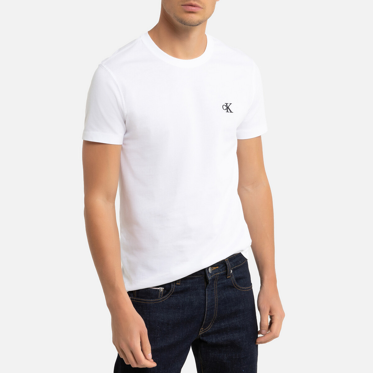 CALVIN KLEIN JEANS<br>Camiseta modelo slim CK Essential