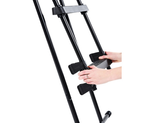 EXIT zwembadtrap voor framehoogtes van 108-122 cm - zwart