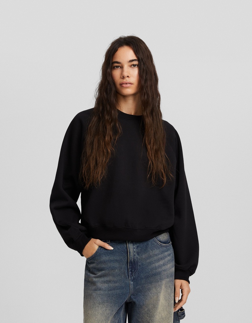 Pacote com 2 moletons raglan