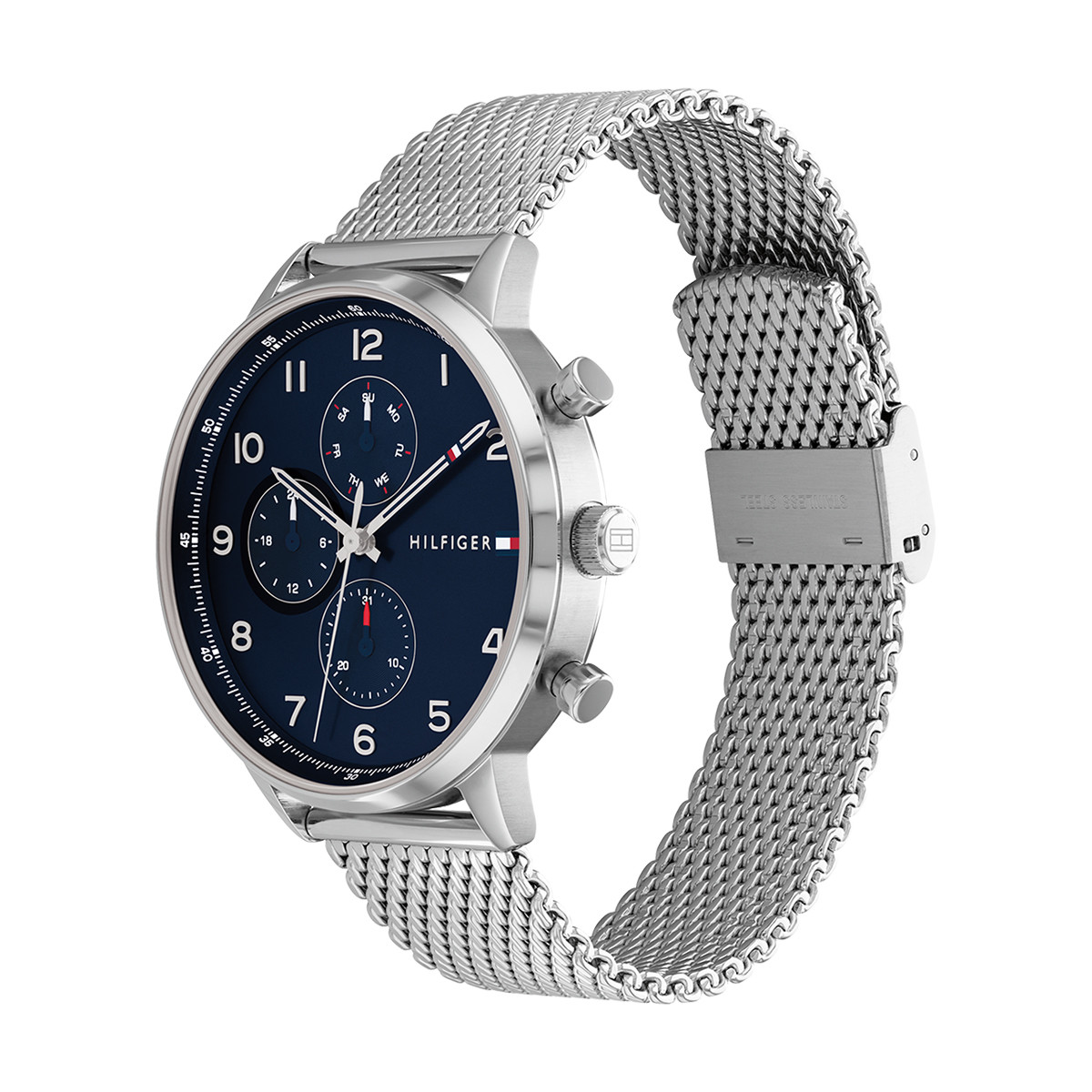 Montre TOMMY HILFIGER Leonard homme bracelet acier gris