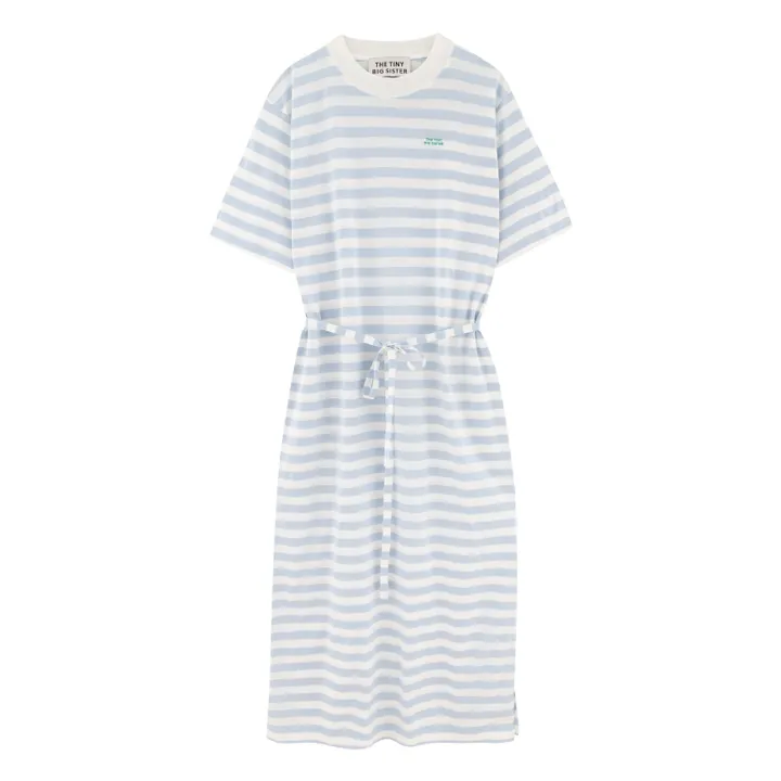 The Tiny Big Sister Robe Rayée | Vert