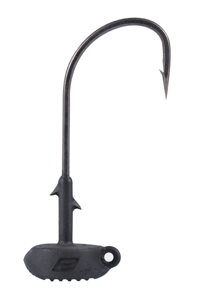 Tête plombée BKK Silent Chaser Draggin' NED  #1/0 Black (4pcs)