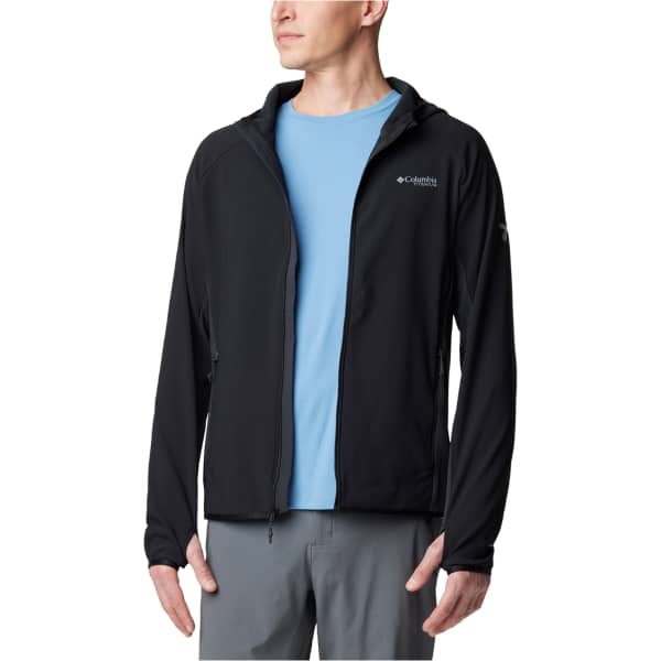 Veste polaire randonnée COLUMBIA SPECTRE RIDGE TECH FLEECE HOODED FZ II BLACK