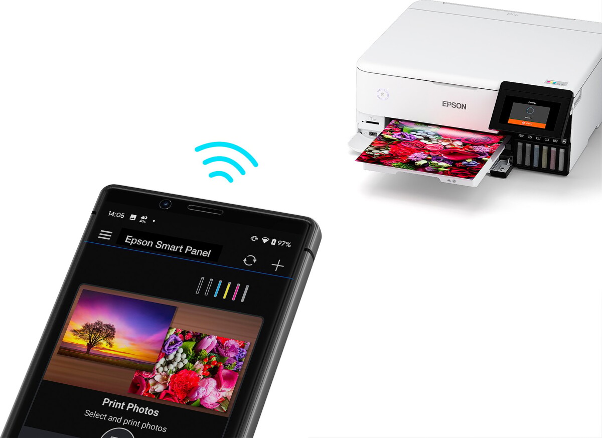 Epson Ecotank Et-8500 - All-In-One Printer Med WiFi - 16 Spm