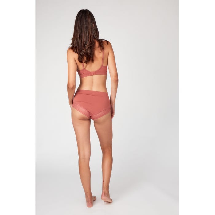 inSua-High waist slip effen kant - Insua
