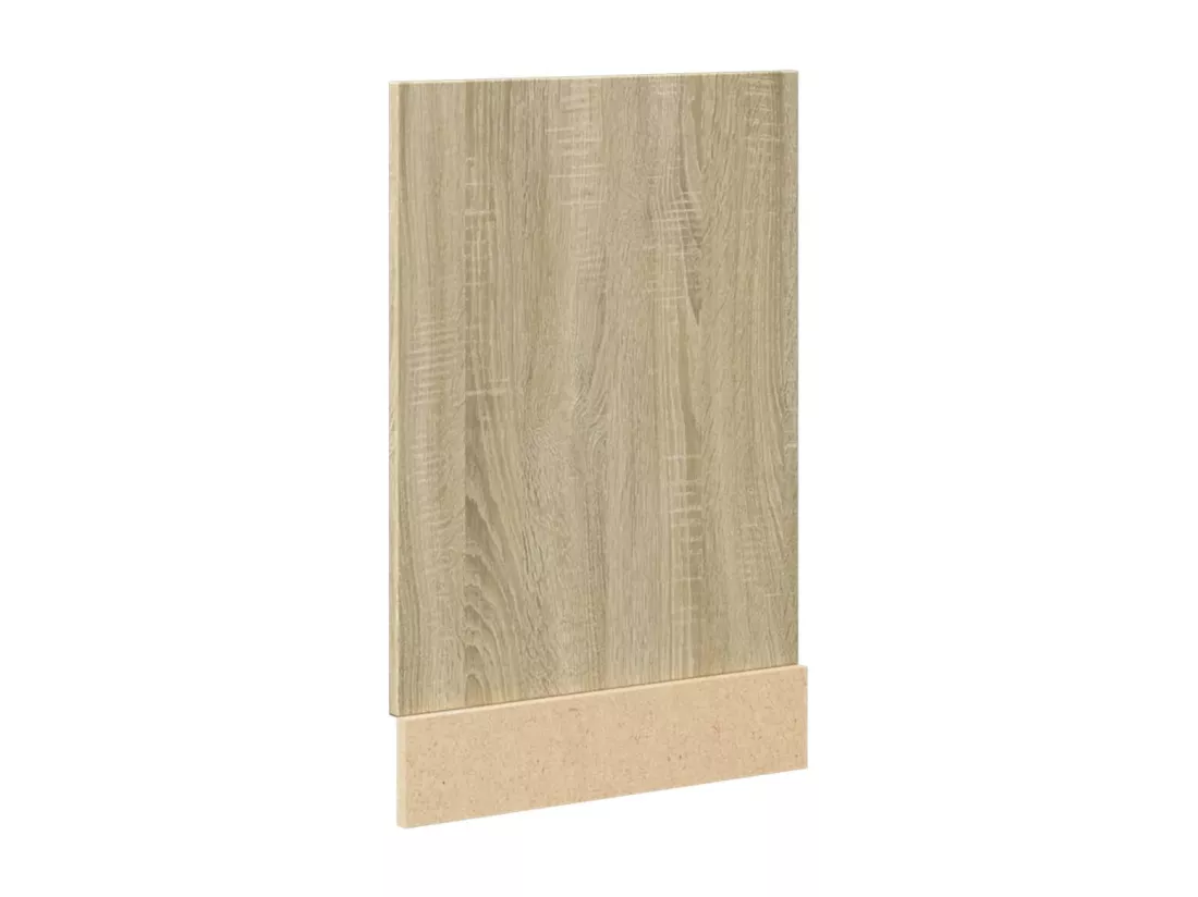 Panneau de lave-vaisselle chêne sonoma bois d'ingénierie