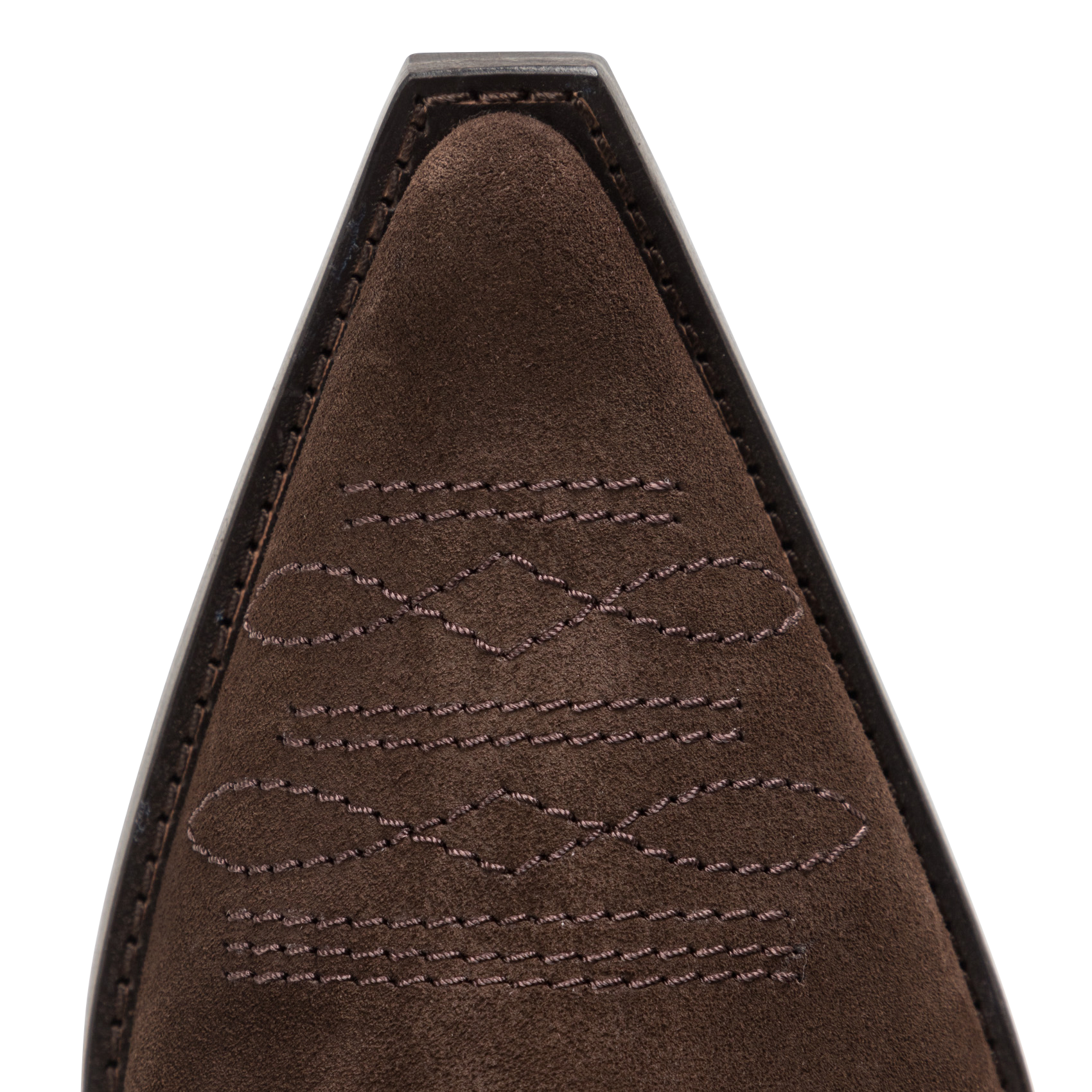 RUBY 50 - Bottes en cuir avec broderies | Marron