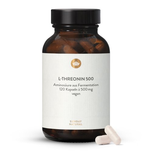 Sunday Natural Products  L-Threonin 500 mgKapseln