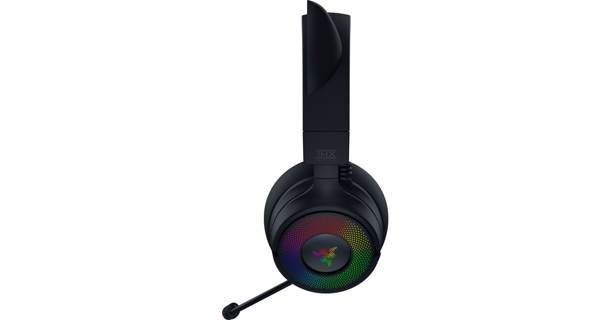 RazerKraken Kitty V3 Pro Black over-ear gaming headset  (Zwart, RGB, 2.4 GHz / Bluetooth / USB)