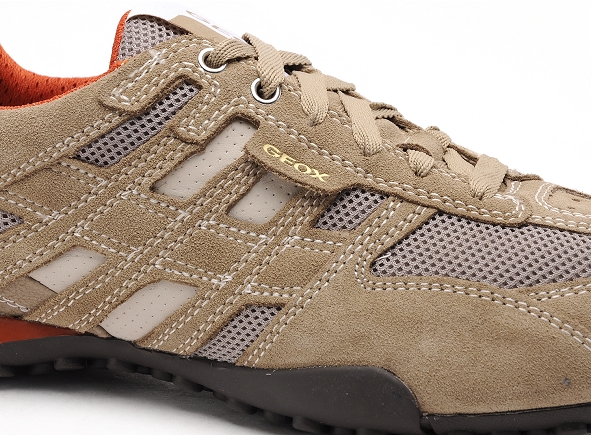 Geox basses homme u4207k uomo snake beige