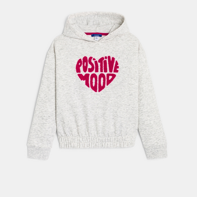 Sweat-shirt à message