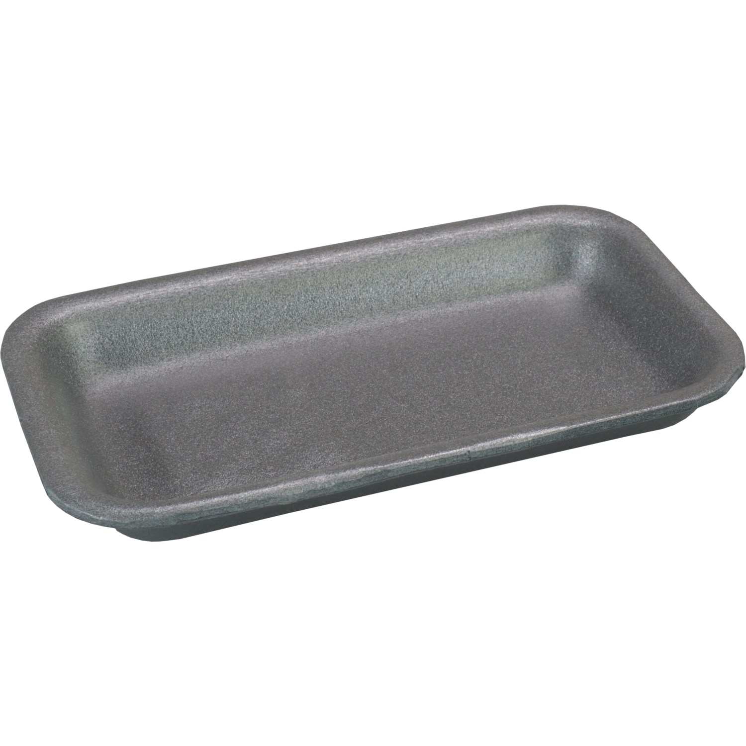 Schaal, tainer, ePS, rechthoekig, 183x103x19mm, grijs