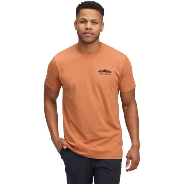 T-shirt escalade BLACK DIAMOND MOUNTAINSCAPE SS TEE MOAB BROWN