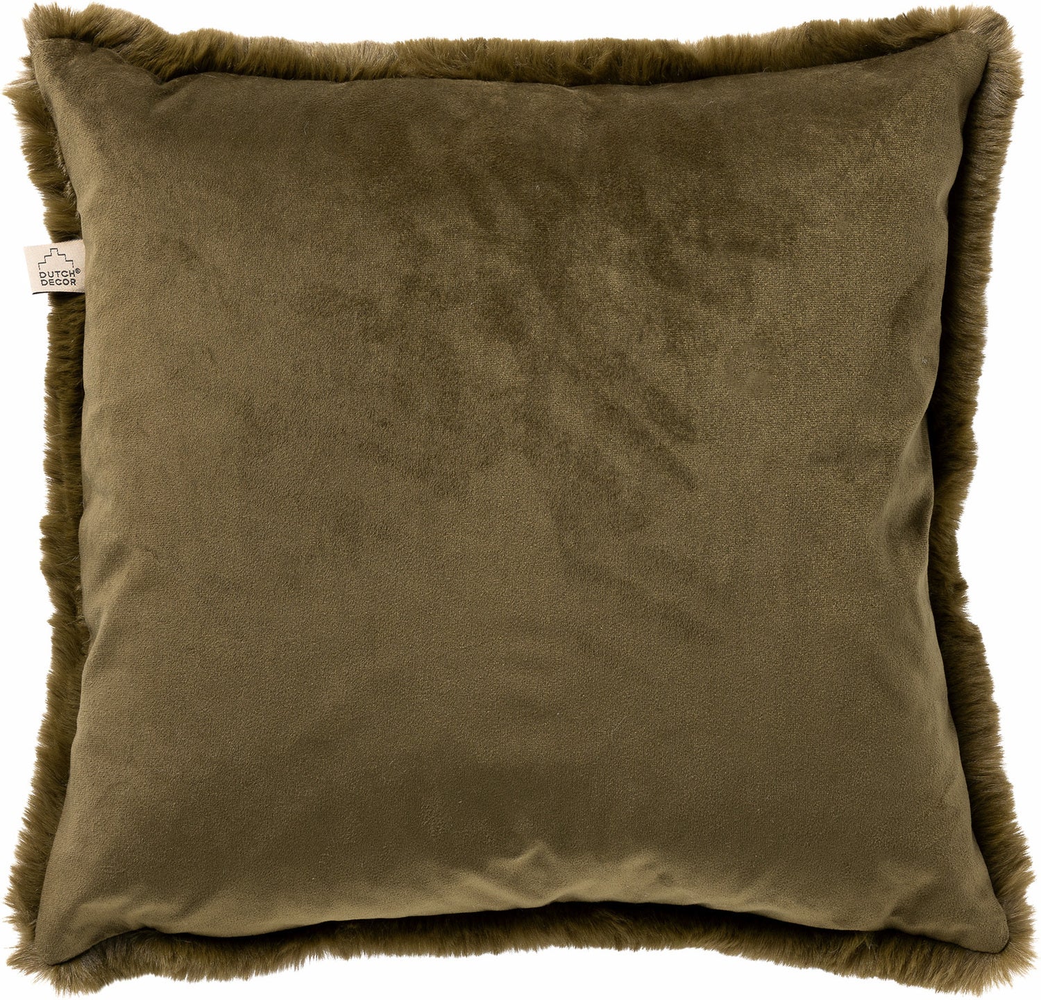 Dutch Decor sierkussen Zaya groen 45 x 45 cm