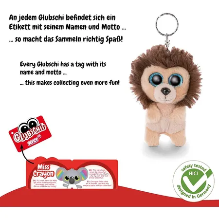 NICI 46942 Original – Glubschis Schlüsselanhänger Löwe Cliff 9cm