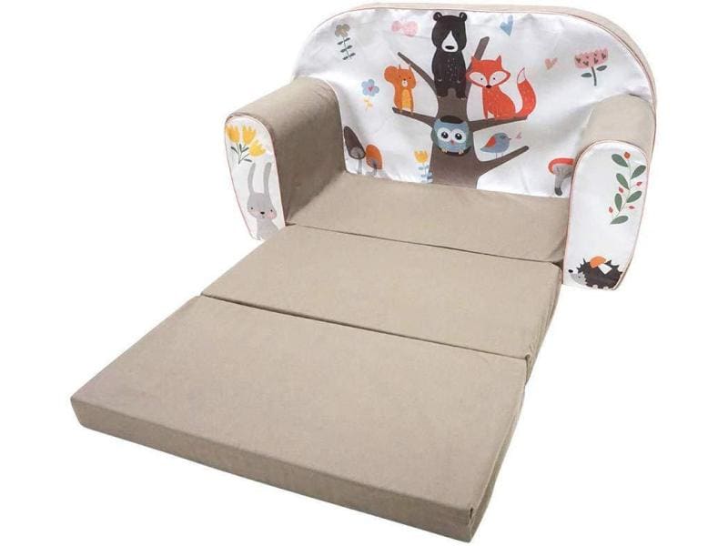 Knorrtoys Kindersofa Forest Ausklappbares Kindersofa