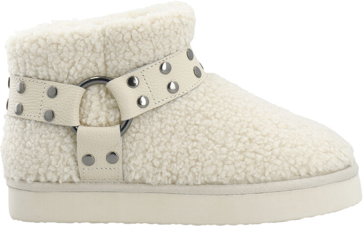 Bianco Varm Flatform Ankle Boot #SU Warm white