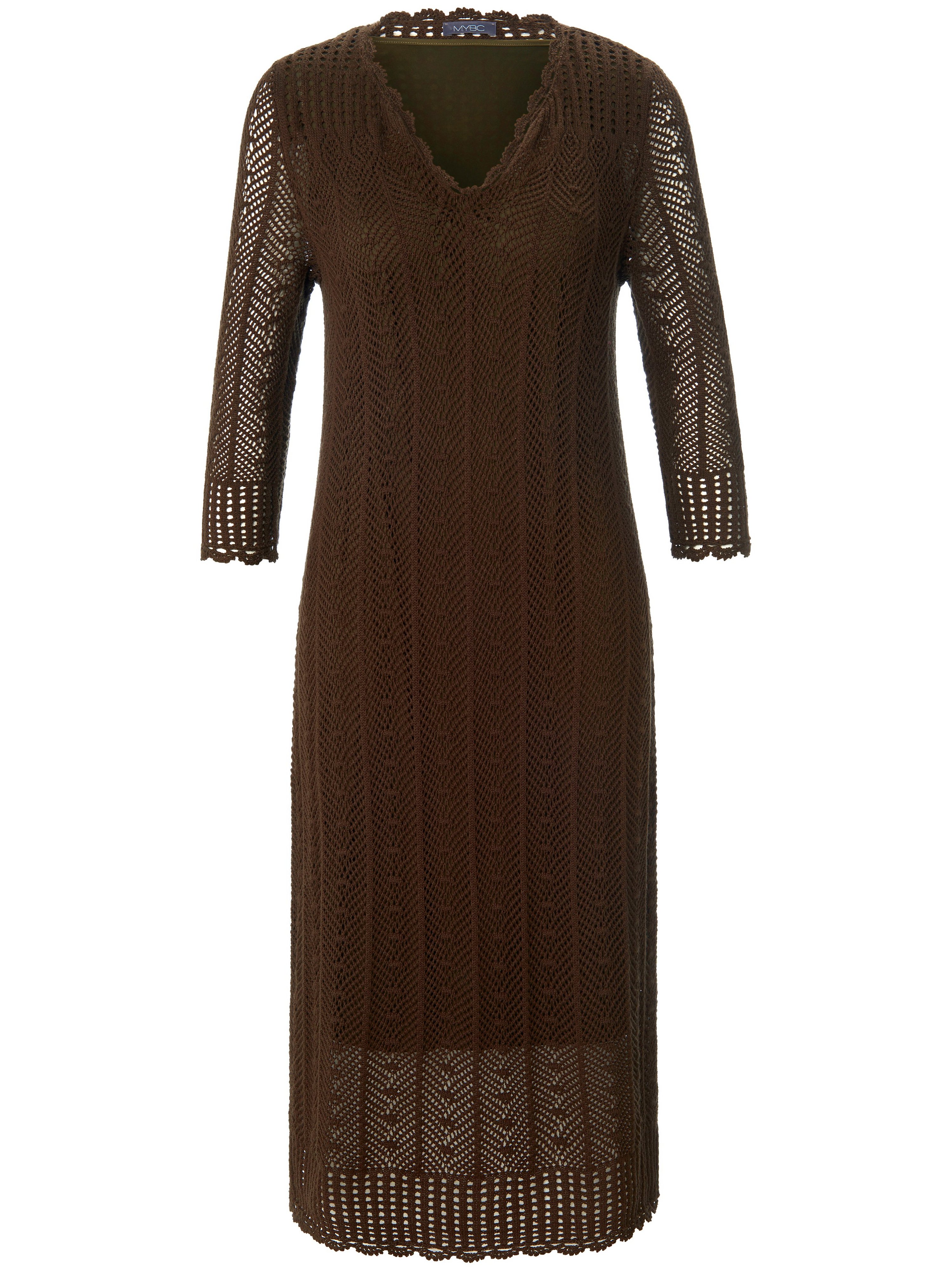 Strickkleid mit 3/4-Arm