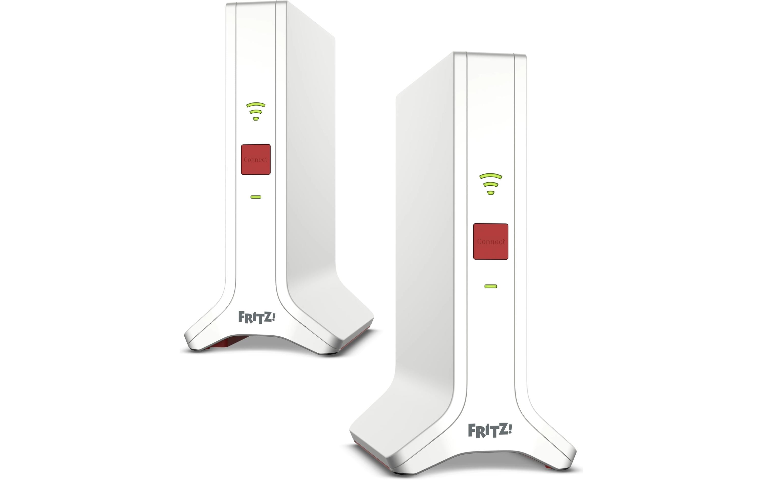 WLAN-Mesh-Repeater Set 4200 2-pack Edition International<br>Mesh Set 4200 2-pack Edition International Netzwerk-Repeater 4200 Mbps Rot, Weiss