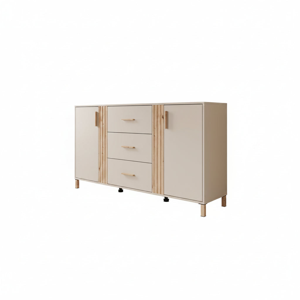 Bahia - Dressoir - Beige - 163x40x90 cm