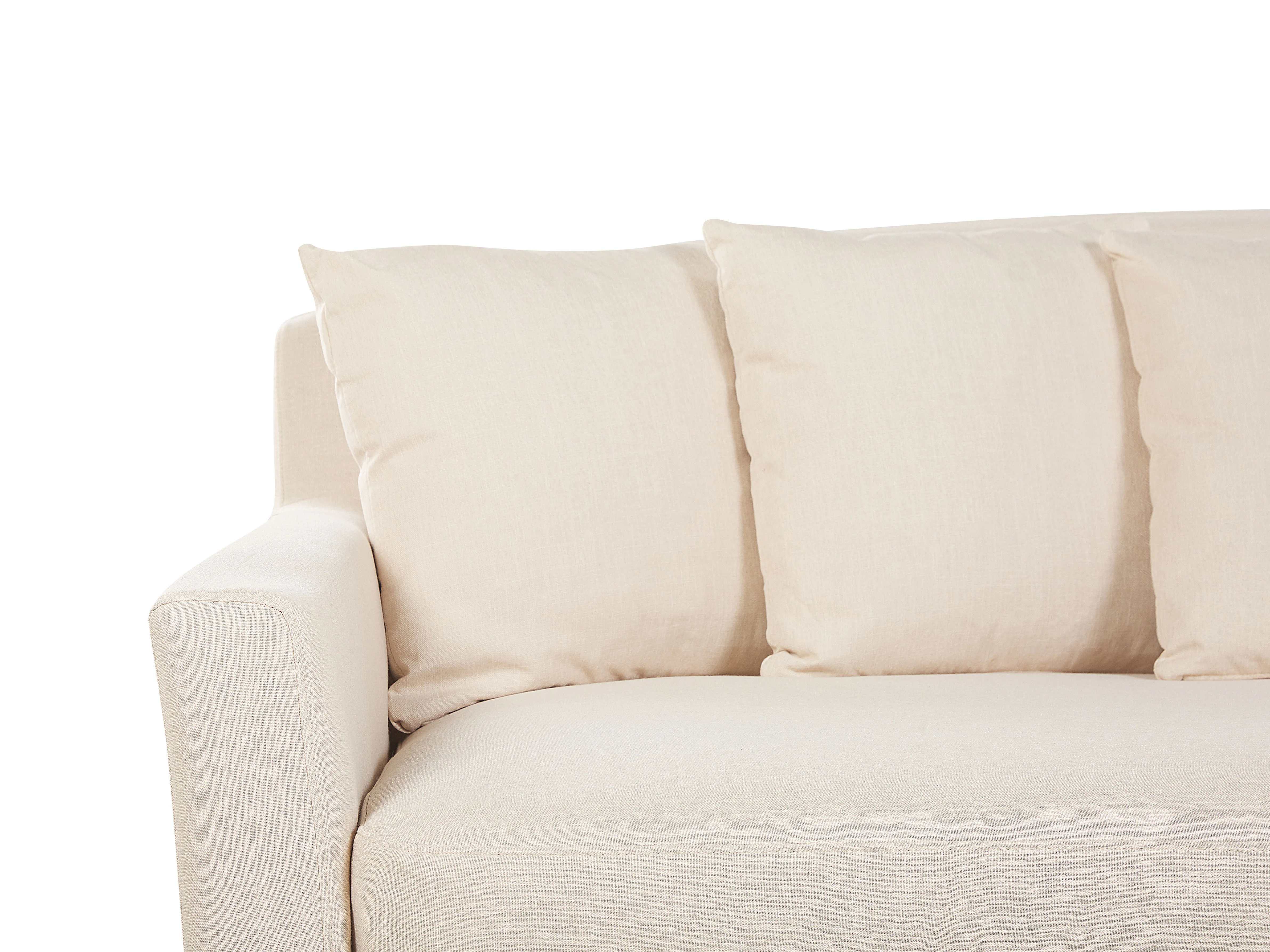 Hoes voor driezitsbank GILJA Beige