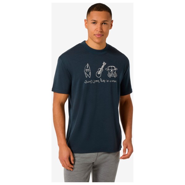 super.natural - Van Life Bio Jersey Tee - Haut en mérinos