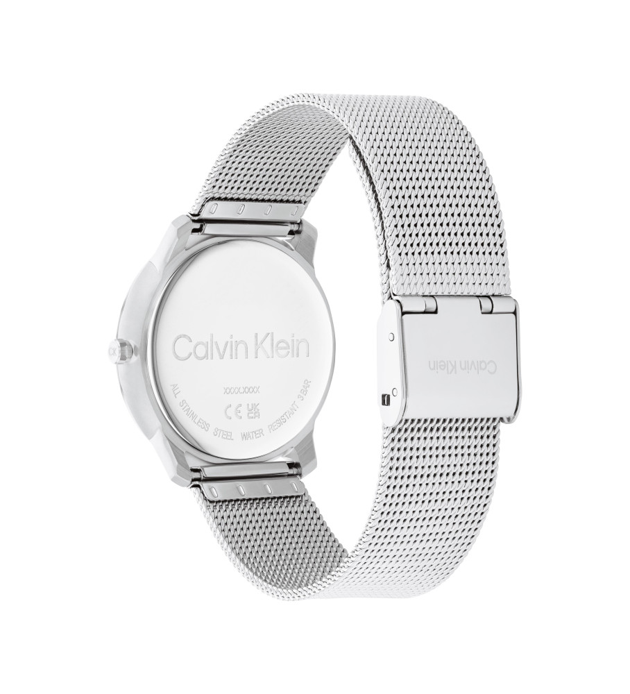 Relógio analógico Calvin Klein Fashion prateado