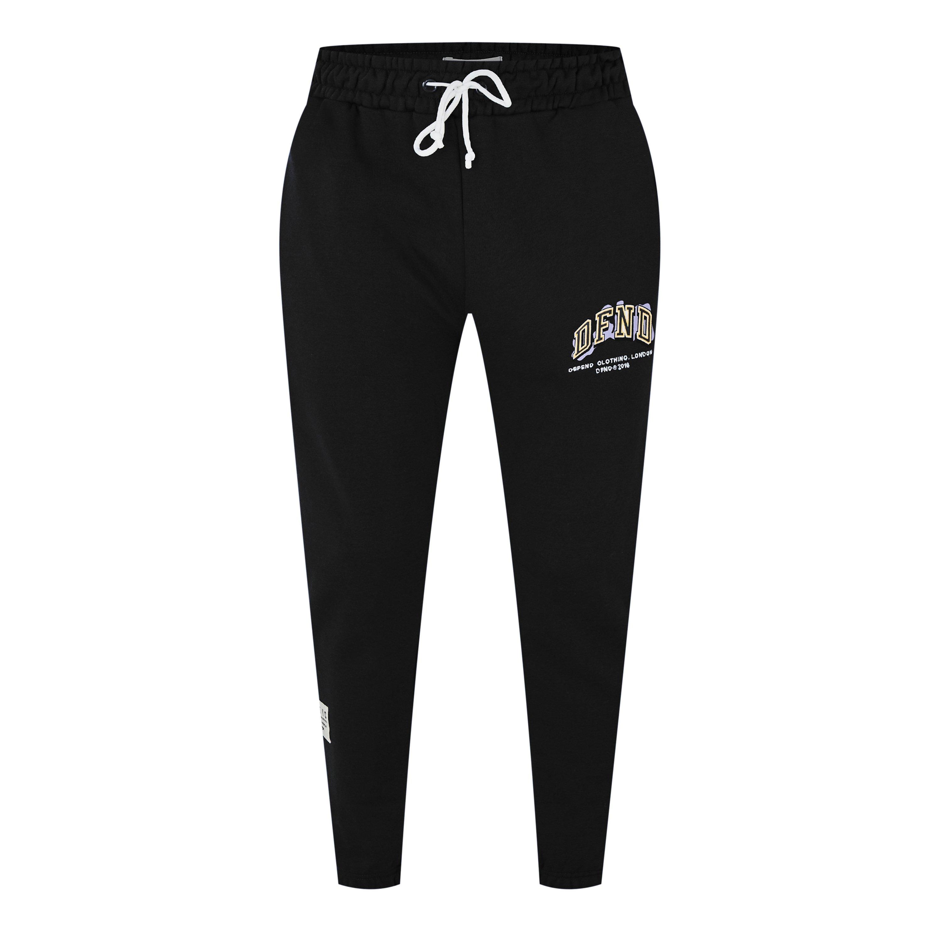 DFND London Bold Type Fleece Tracksuit Set Mens