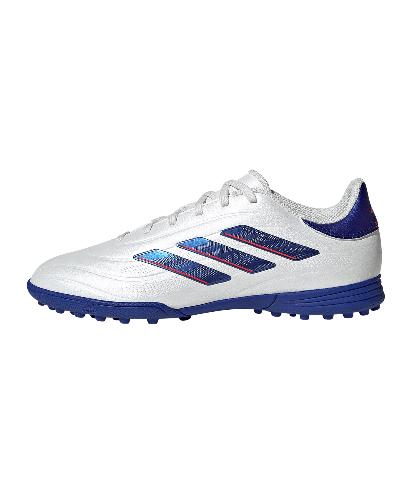 adidas COPA Pure 2 League TF Advancement Kids Weiss Blau