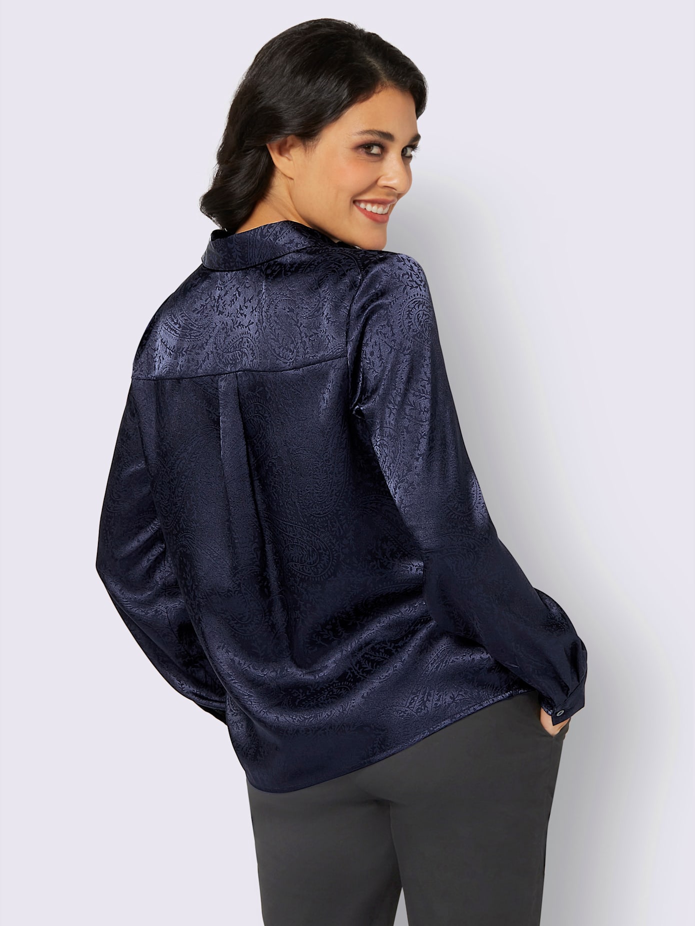 Chemisier joli motif jacquard
