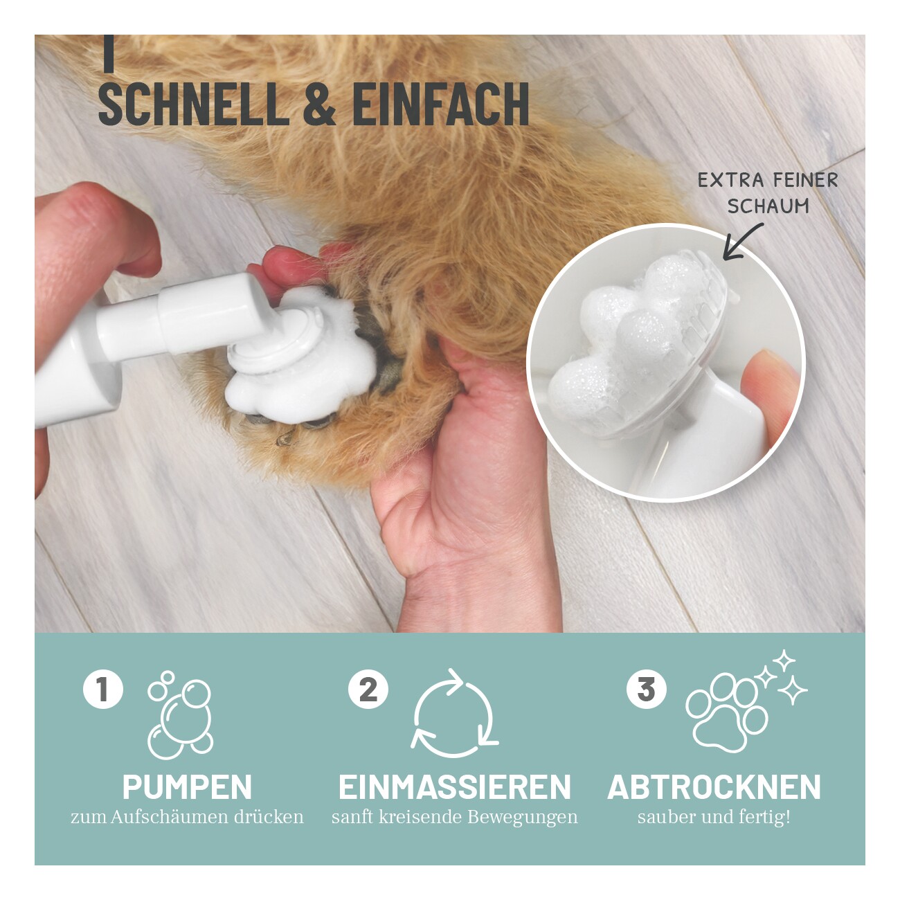 REAVET Pfotenreiniger 150ml
