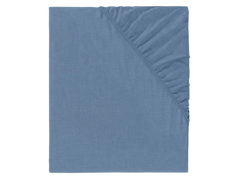 Chambray hoeslaken 90-100 x 200