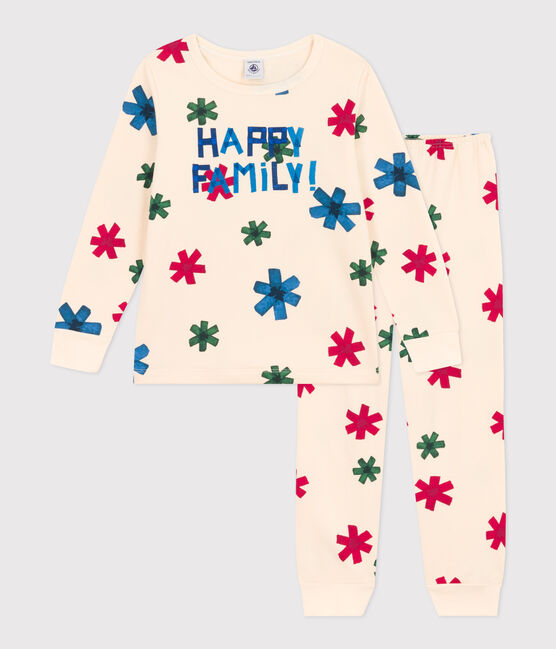 Pyjama imprimé étoile en molleton enfant