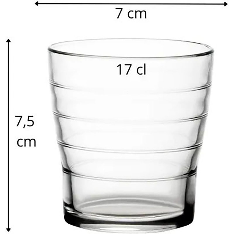 Verre gobelet Habana 17 cl