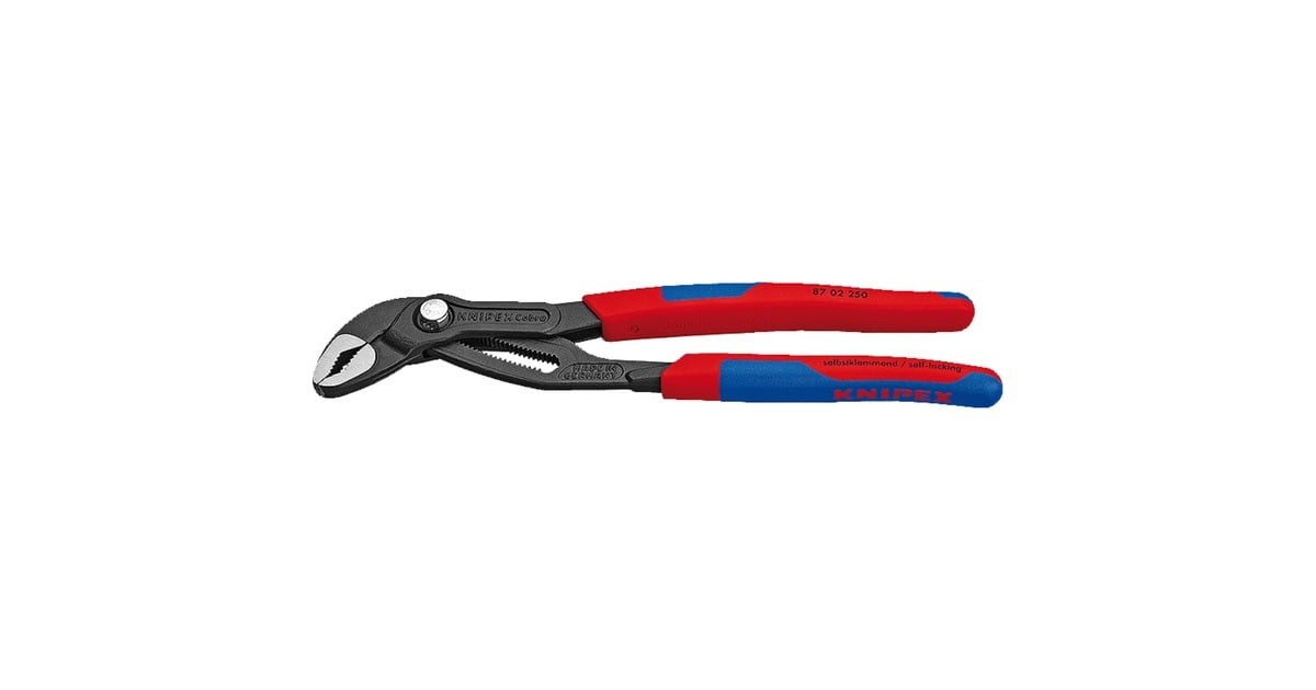 KNIPEXCobra Waterpomptang 8702250 zweedse- / waterpomp-tang  (250 mm)