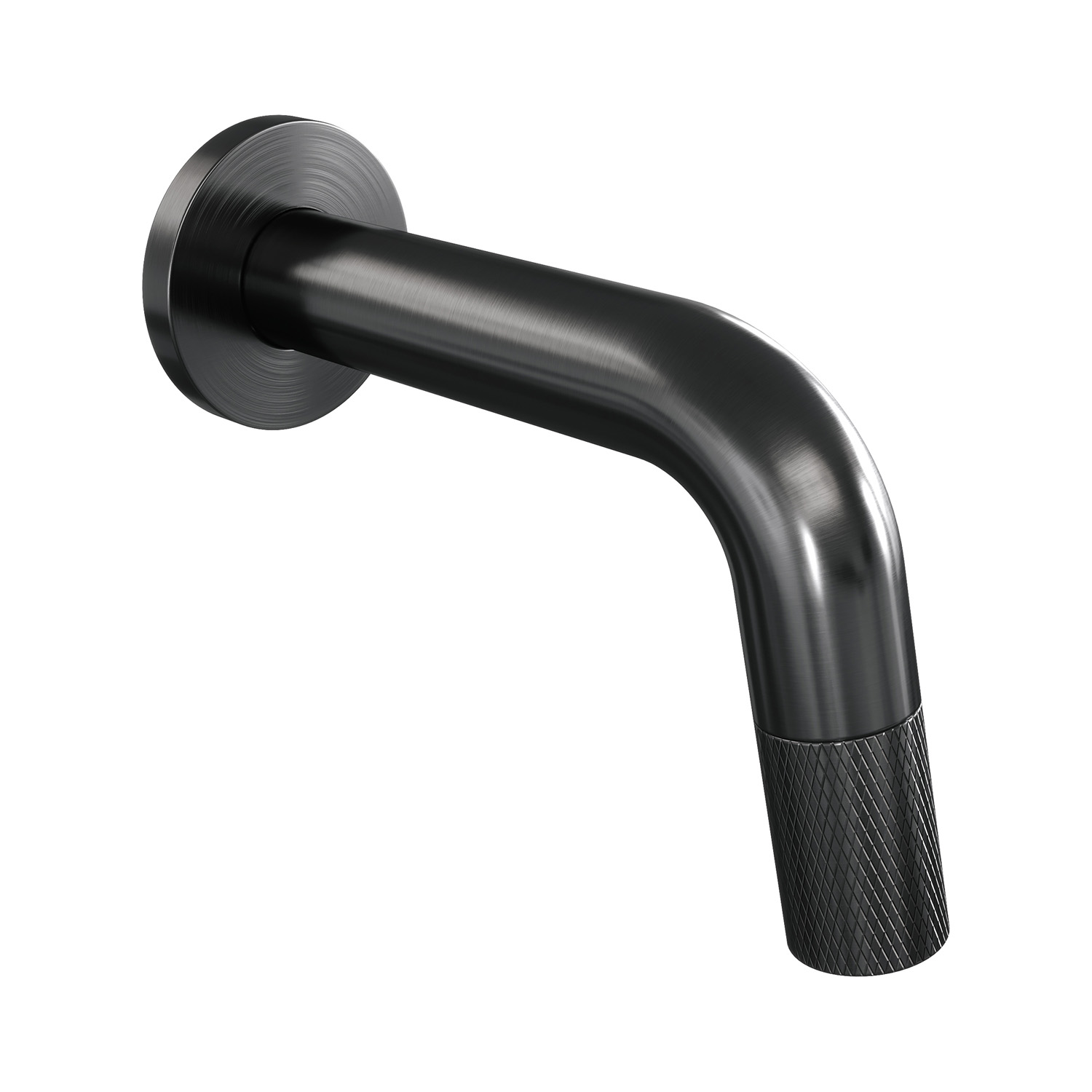 Brauer Gunmetal Carving inkortbare inbouw fonteinkraan gunmetal geborsteld PVD