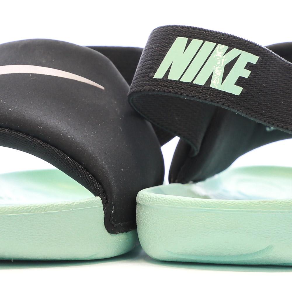 Nike Claquettes Vert/Noir Bébé Nike Kawa Slide