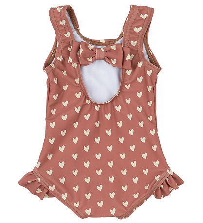 Petit Piao Badeanzug - Fliege - Verwelkt Rose Heart