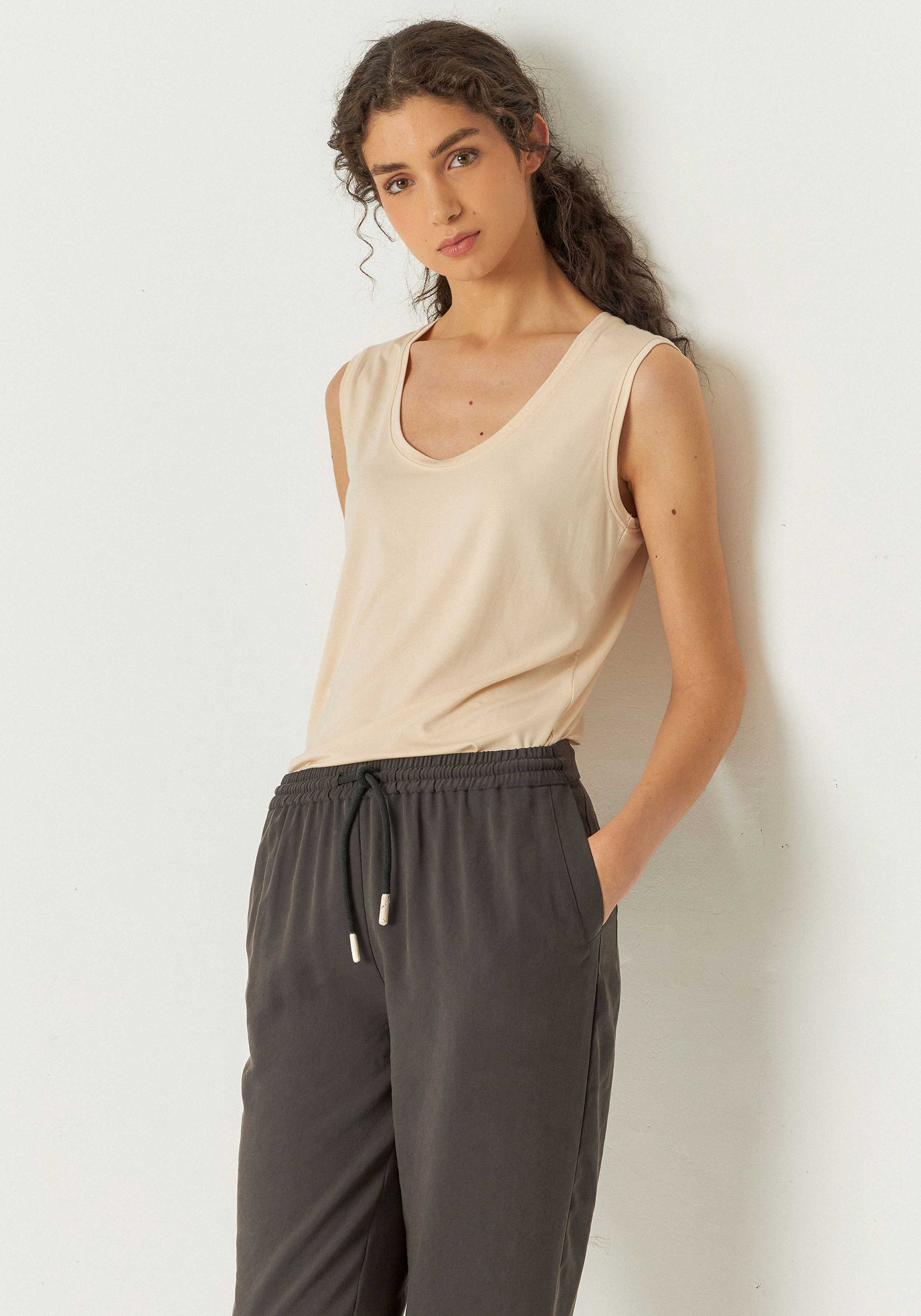 SKFK T-Shirt Zur-2 Beige