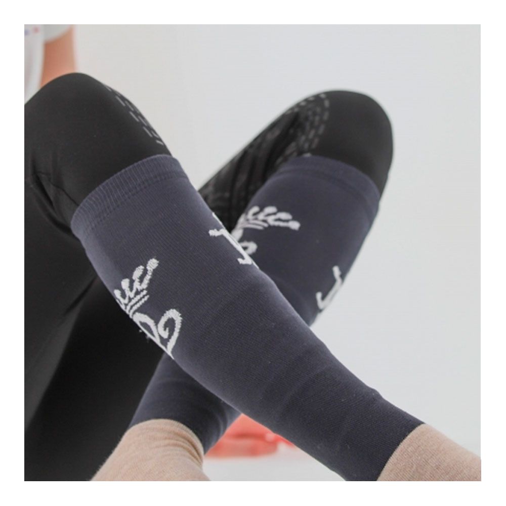Pénélope CONCOURS - Chaussettes Femme gris/crème