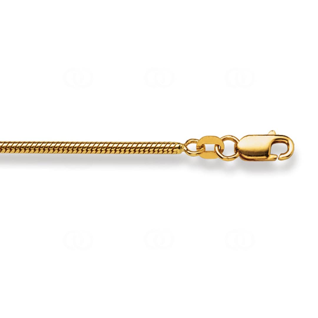 Schlangenkette 750/18 K Gelbgold 2.0mm